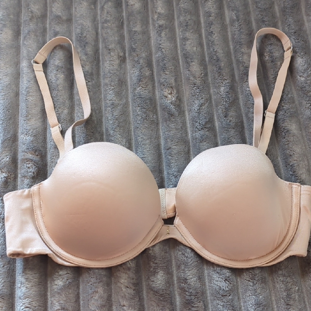 Victoria's Secret Beige Strapless + Multi-Way Bra